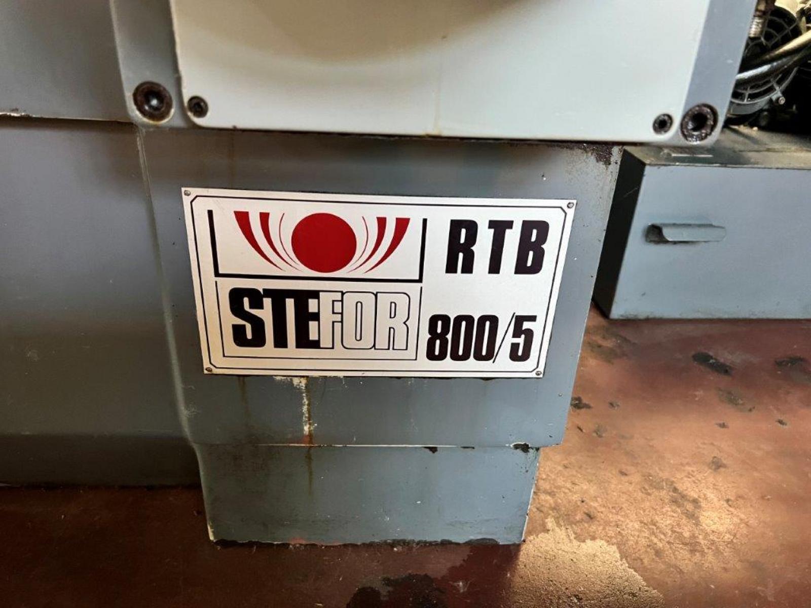 Rettifica Tangenziale STEFOR RTB 800/5, disponibile presso ns sede in pronta consegna Salvo Venduto