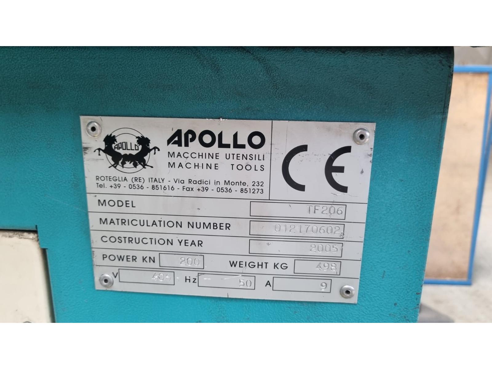 SCANTONATRICE APOLLO 200x6 mm