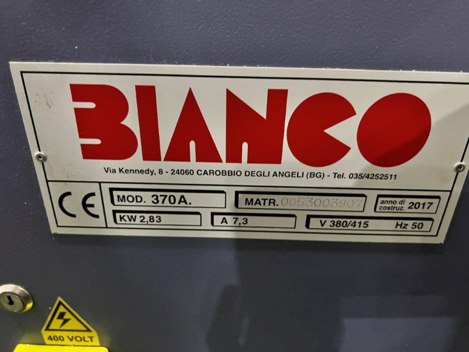 Segatrice BIANCO 370  ANNO 2017