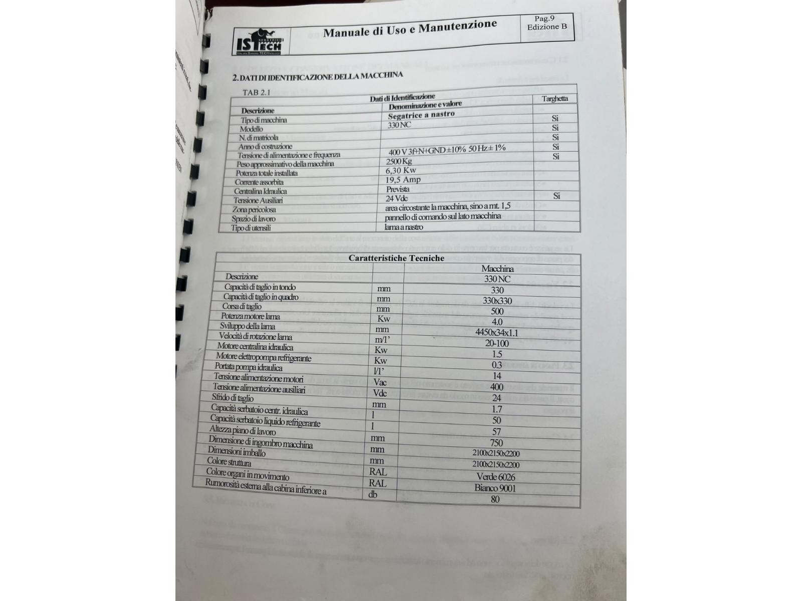Segatrice  Istech 330 NC