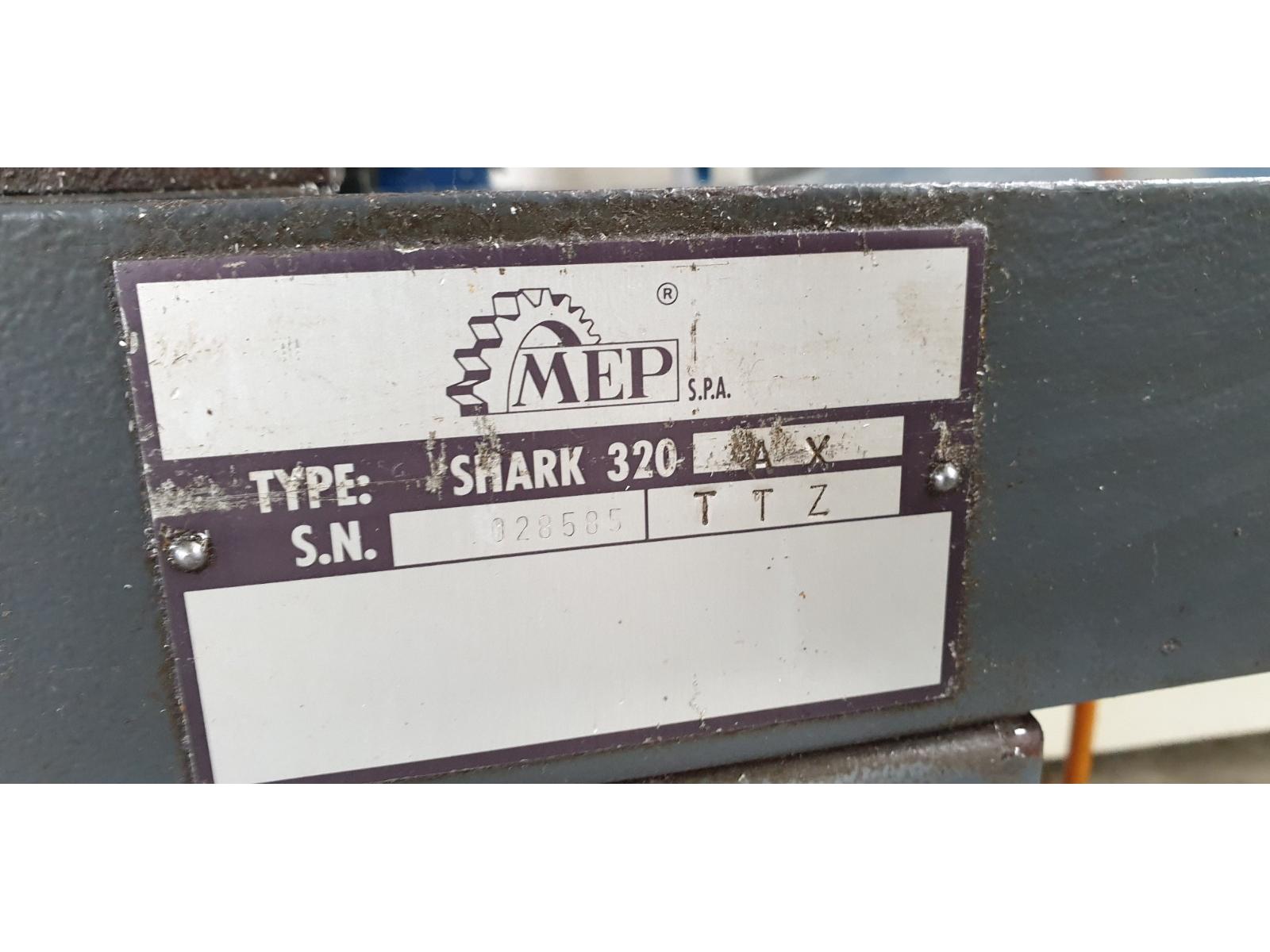 Segatrice a nastro Mep shark 320 AX NON FUNZIONANTE ADATTA A PEZZI DI RICAMBIO
