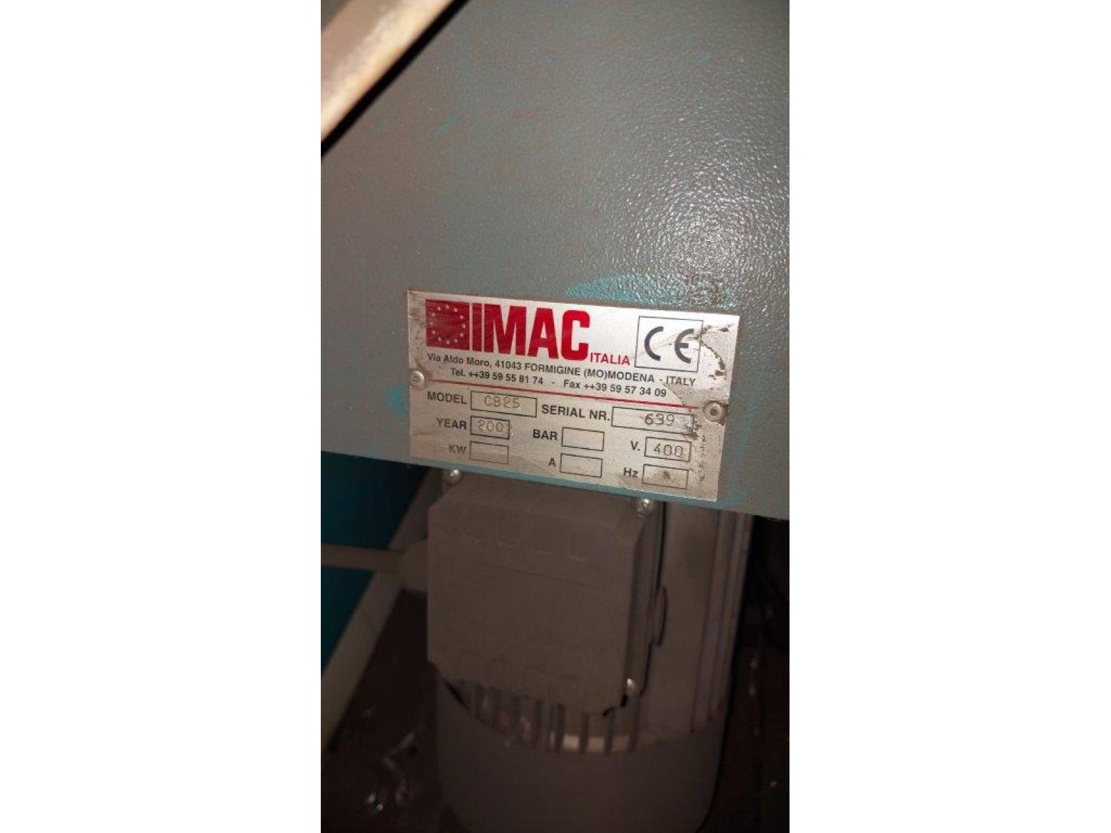 01 Smussatrice       IMAC cb 25 anno 2002 fino a 25 mm