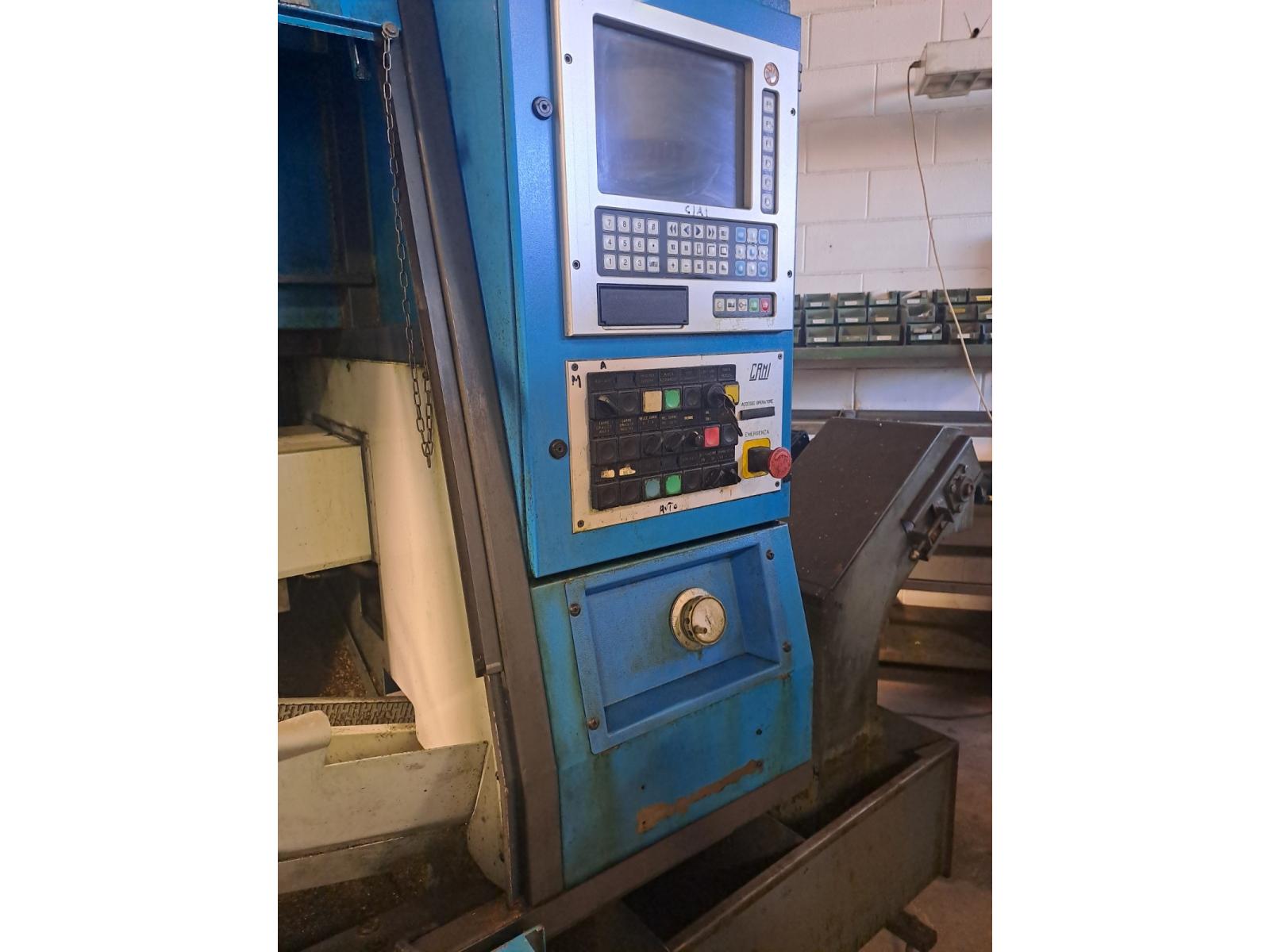 TORNIO CNC A 6 ASSI COMPLETO DI CARICABARRE CAMI mod. C29 cod.13U1416