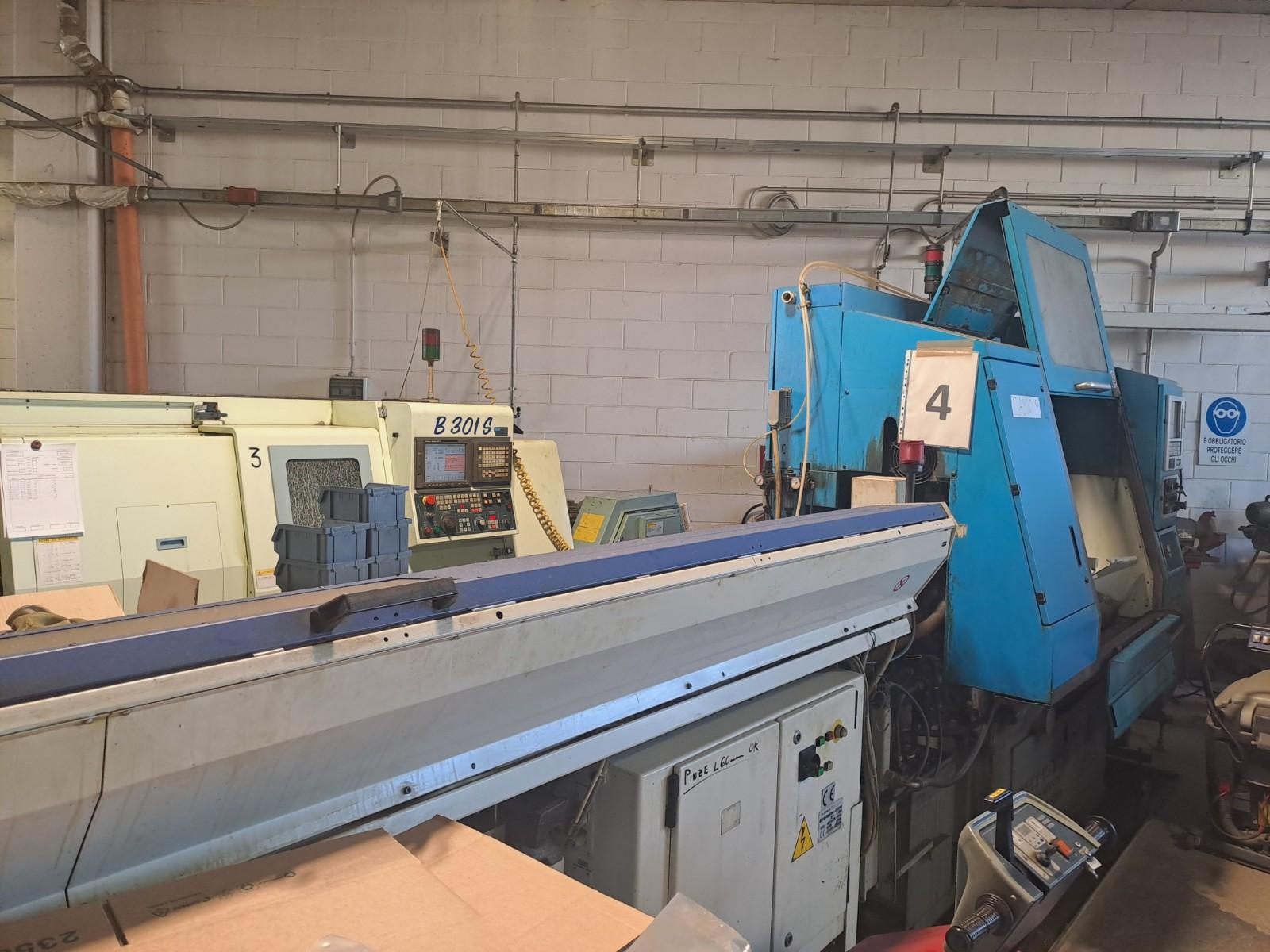 TORNIO CNC A 6 ASSI COMPLETO DI CARICABARRE CAMI mod. C29 cod.13U1416