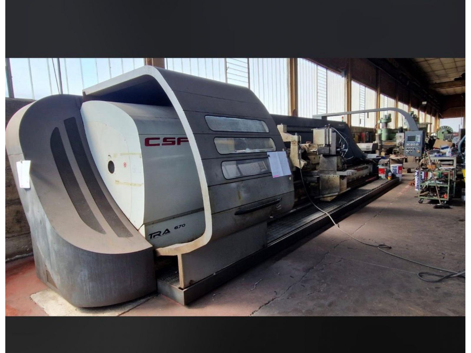 Tornio a CNC csf 670x7000