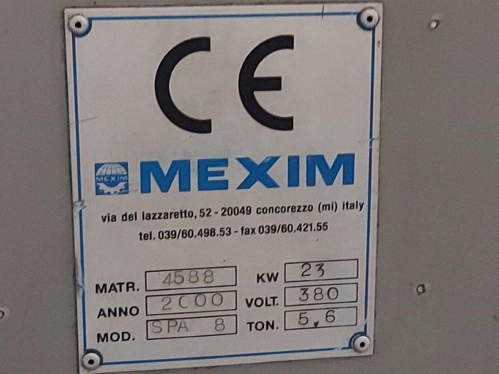Tornio parallelo MEXIM  Foro diam 110mm 2000mm x  400mm  CE  con rapidi