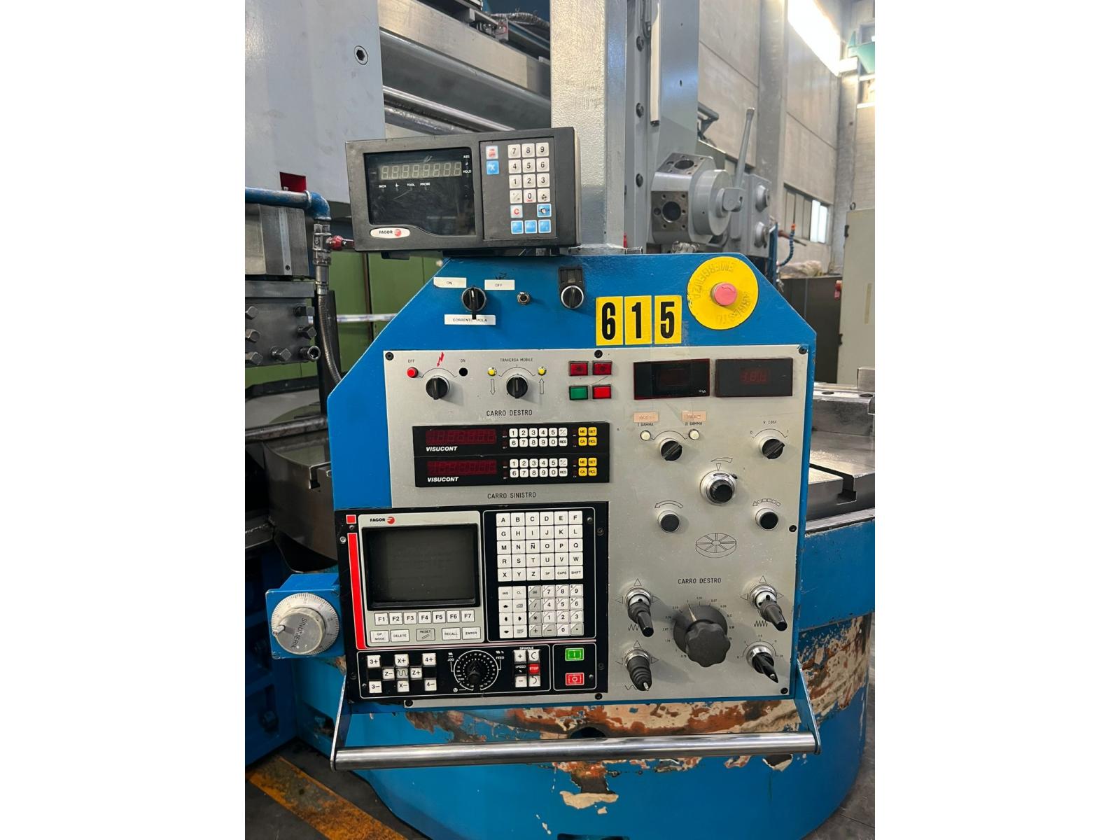 TORNIO VERTICALE OMBA TV 215 CNC