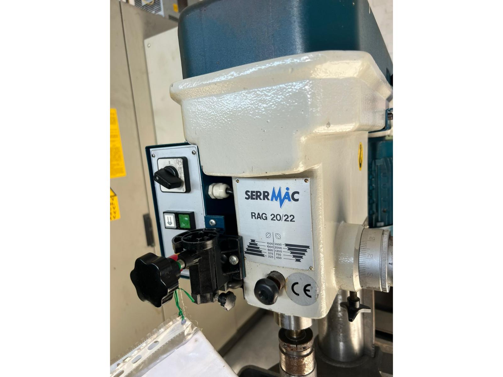 TRAPANO A COLONNA SERRMAC USATO