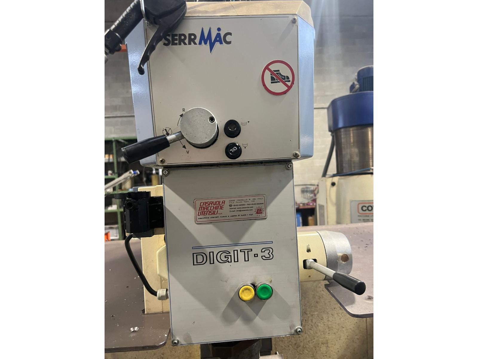 TRAPANO FRESA SERRMAC CABINATO DIGIT 3