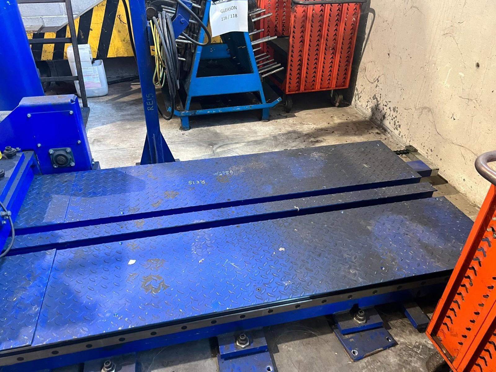 TRAVI DI SALDATURA REIS CON POSIZIONATORE E SALDATRICE