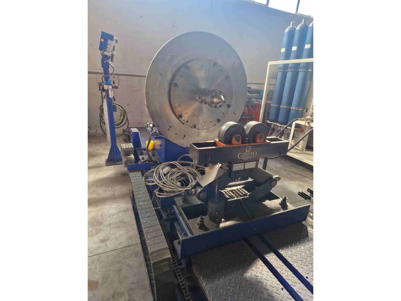 TRAVI DI SALDATURA REIS CON POSIZIONATORE E SALDATRICE