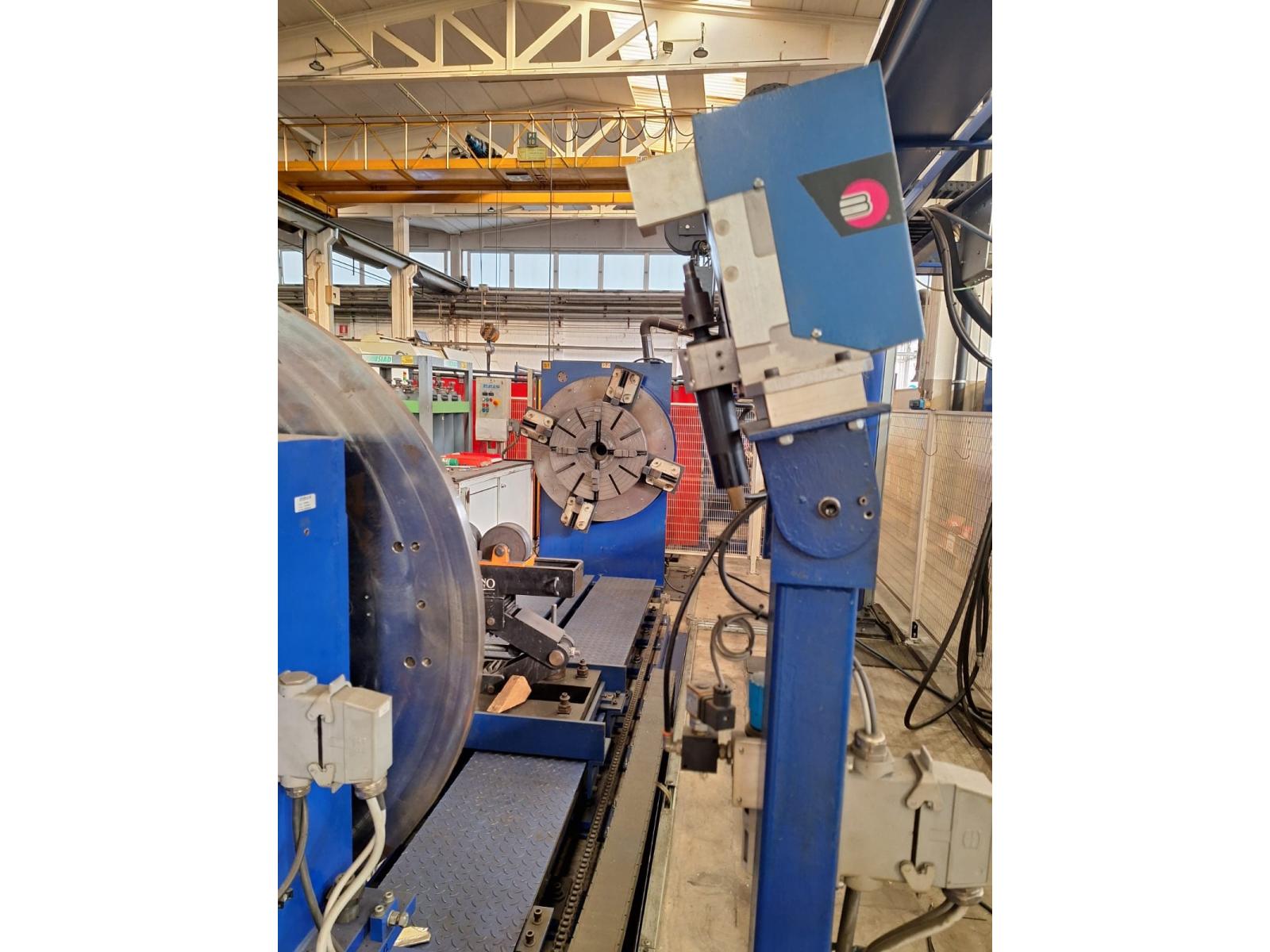 TRAVI DI SALDATURA REIS CON POSIZIONATORE E SALDATRICE