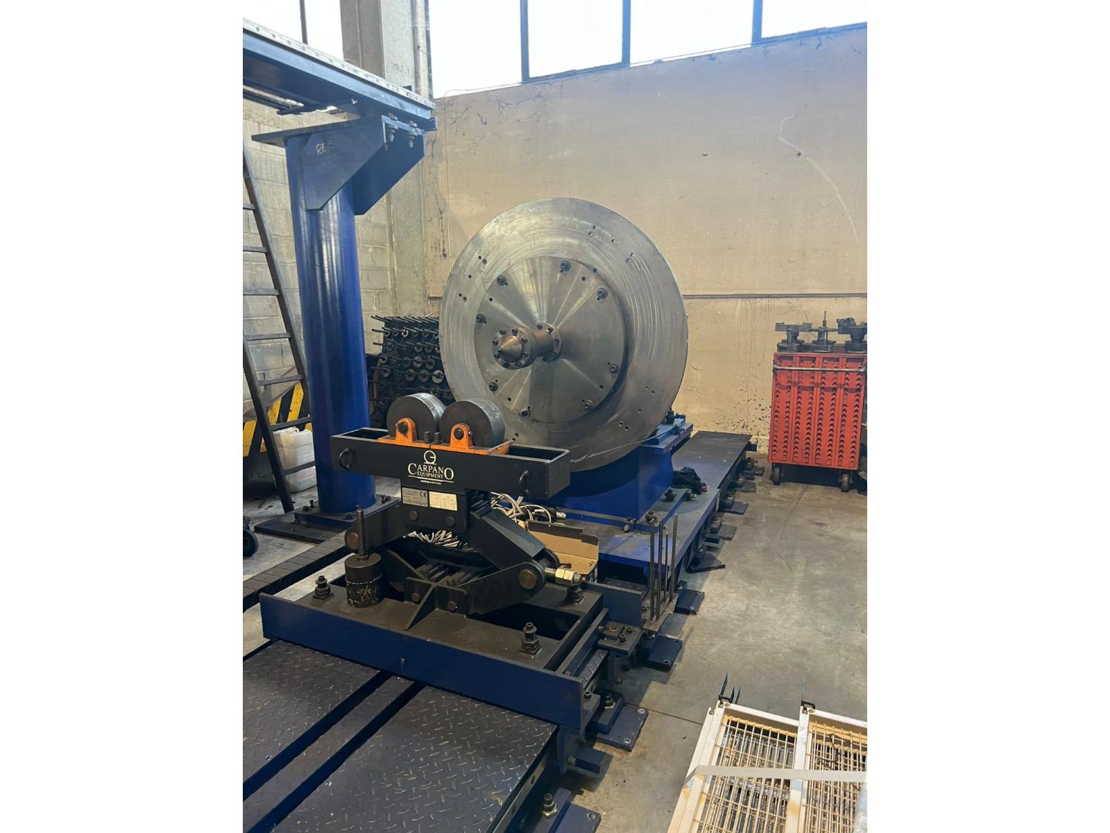 TRAVI DI SALDATURA REIS CON POSIZIONATORE E SALDATRICE