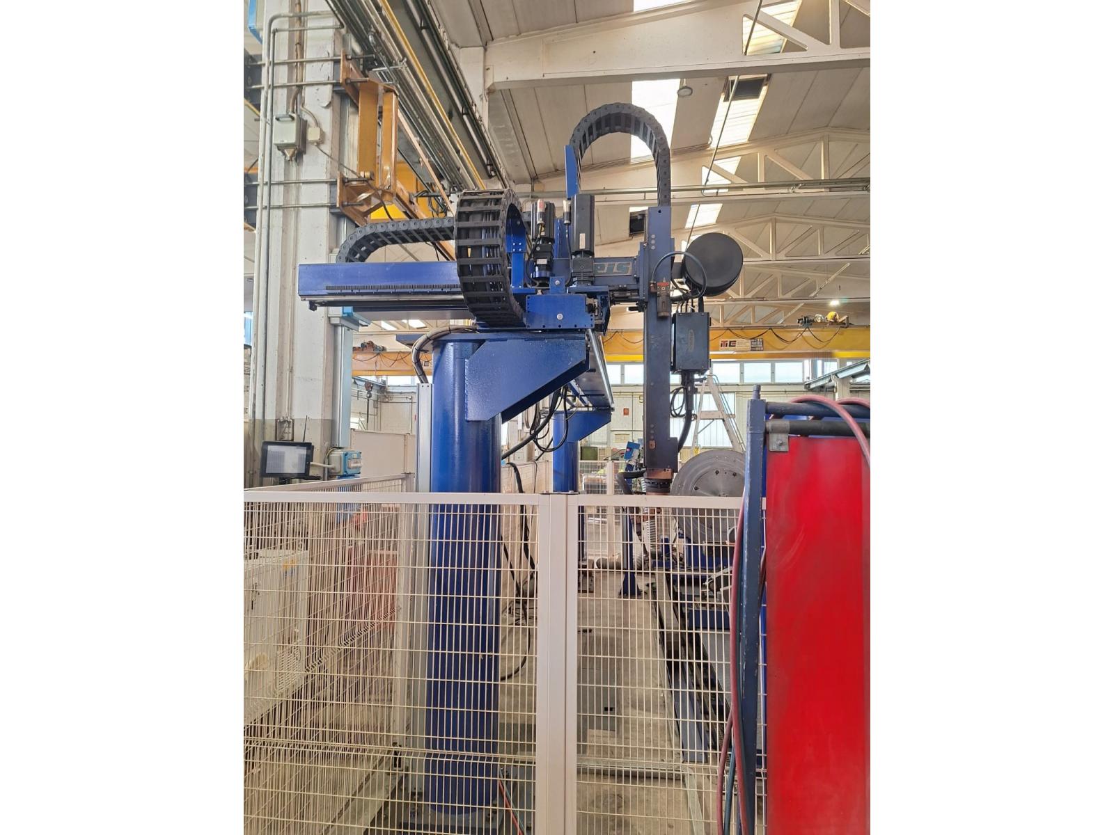 TRAVI DI SALDATURA REIS CON POSIZIONATORE E SALDATRICE