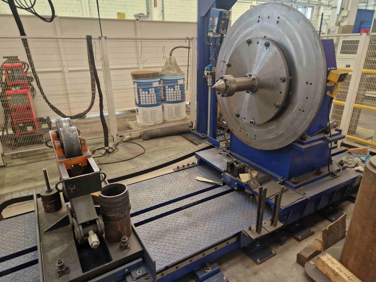 TRAVI DI SALDATURA REIS CON POSIZIONATORE E SALDATRICE