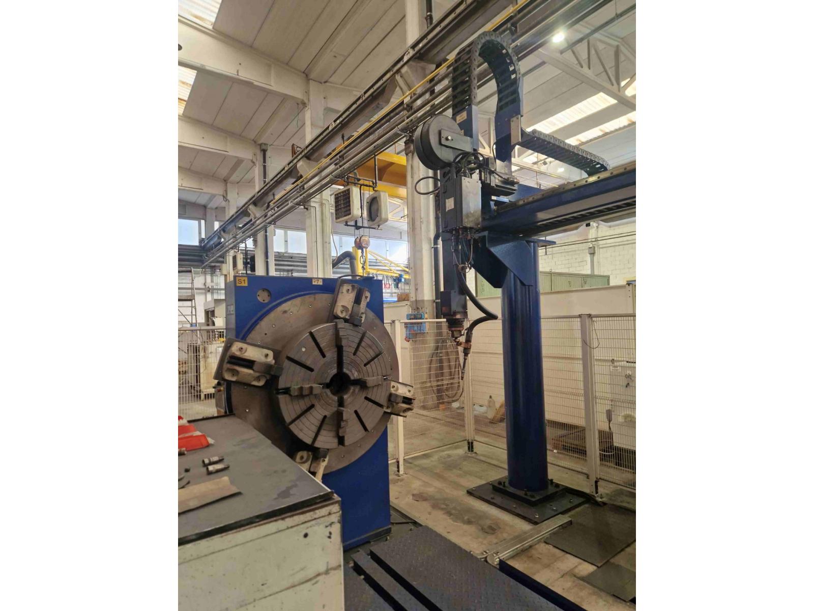 TRAVI DI SALDATURA REIS CON POSIZIONATORE E SALDATRICE