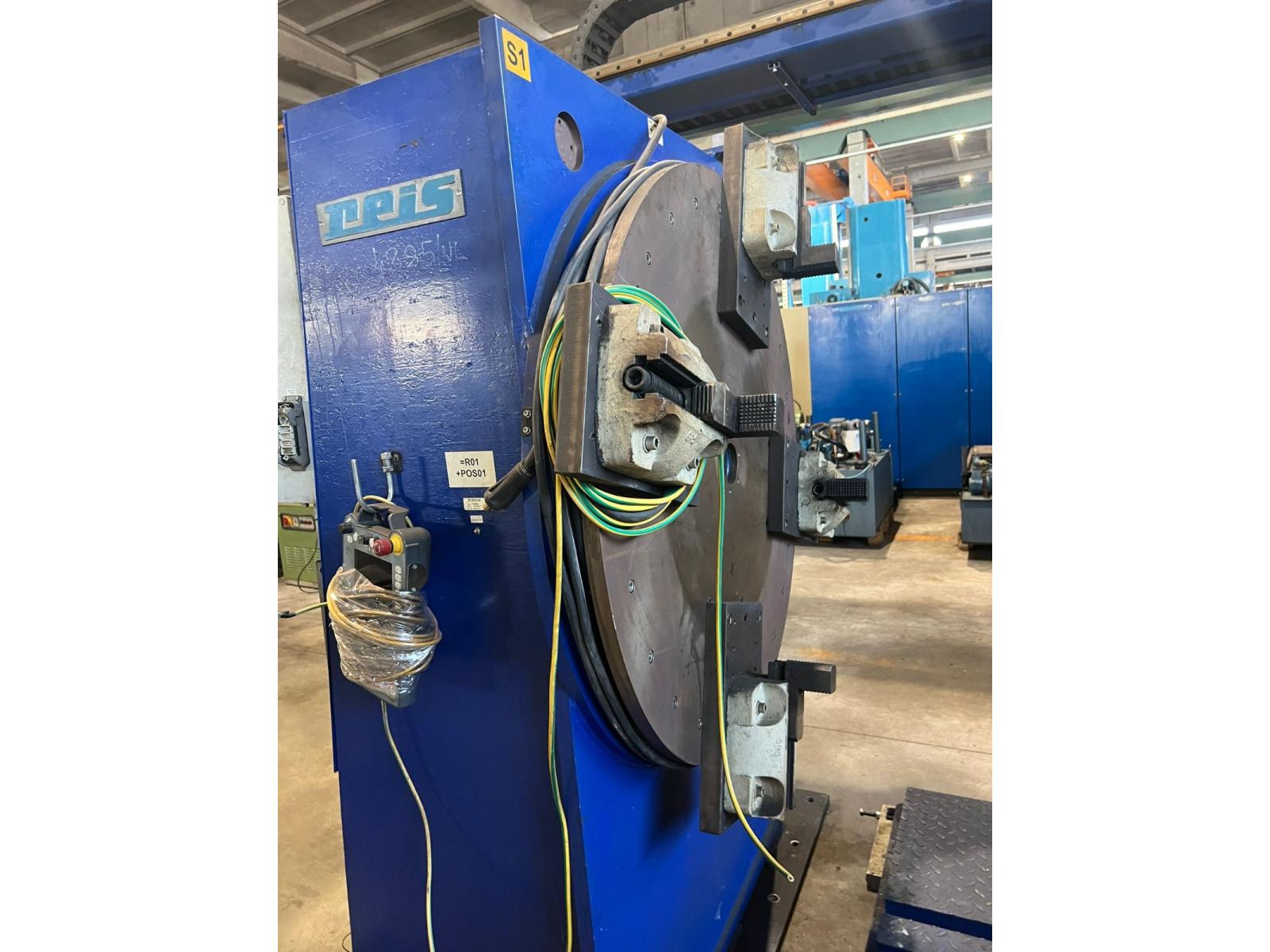 TRAVI DI SALDATURA REIS CON POSIZIONATORE E SALDATRICE