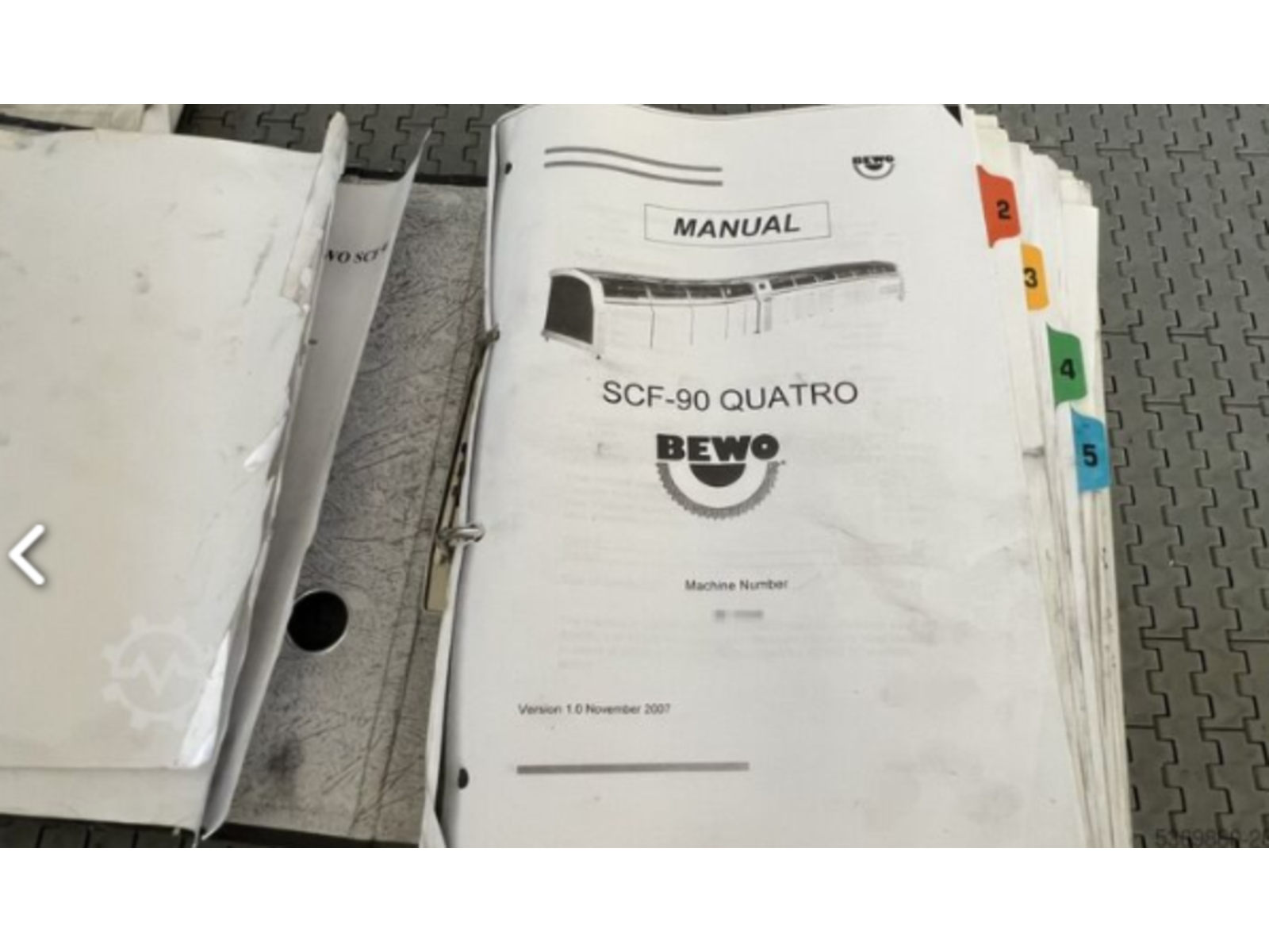 TRONCATRICE BEWO SCF-90 Quattro