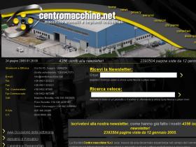 Nuovo sito online per Centromacchine srl